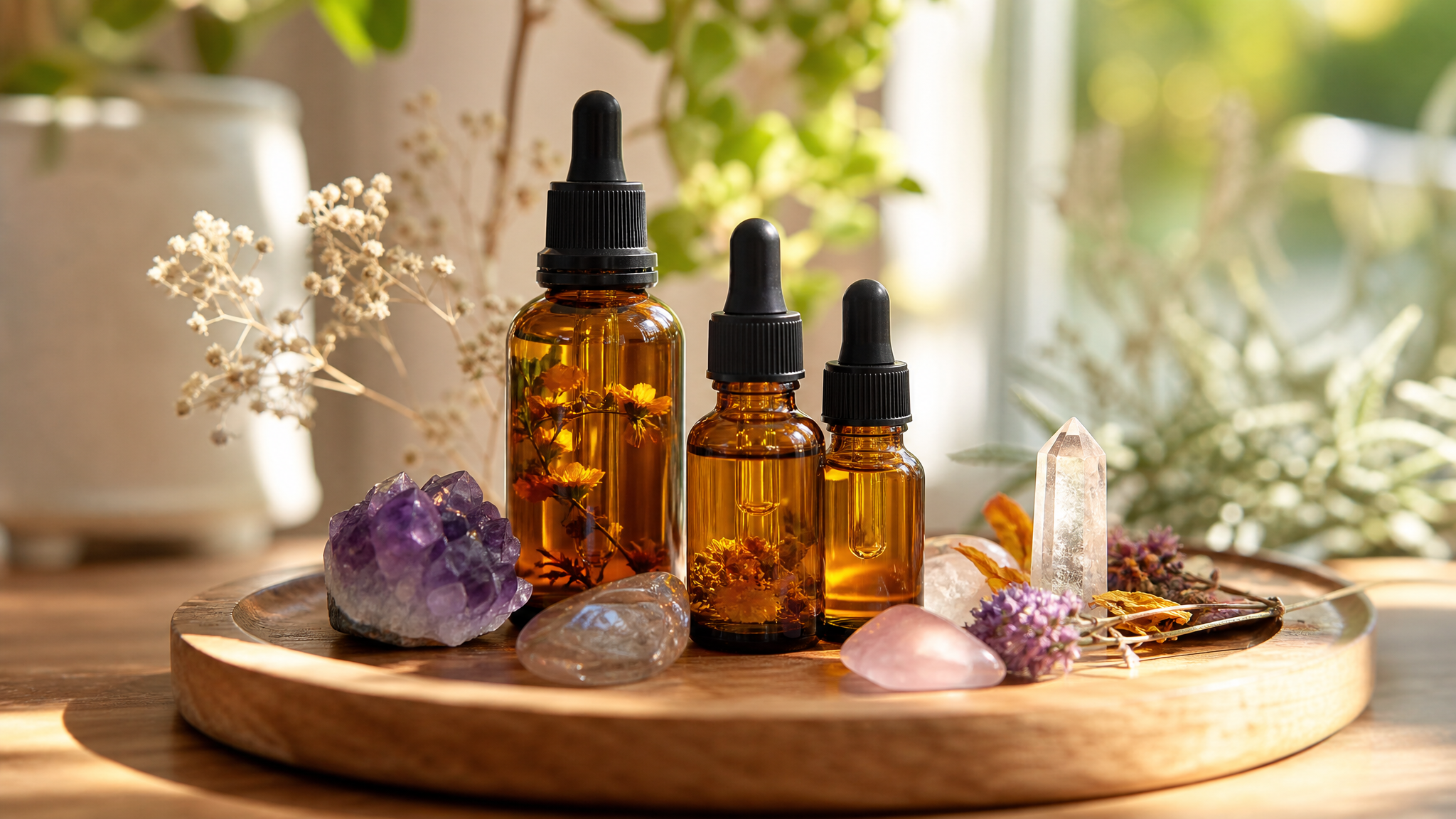 Terapias complementarias: Flores de Bach y cristaloterapia en Tengo Luz
